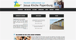 Desktop Screenshot of josua-kirche.de